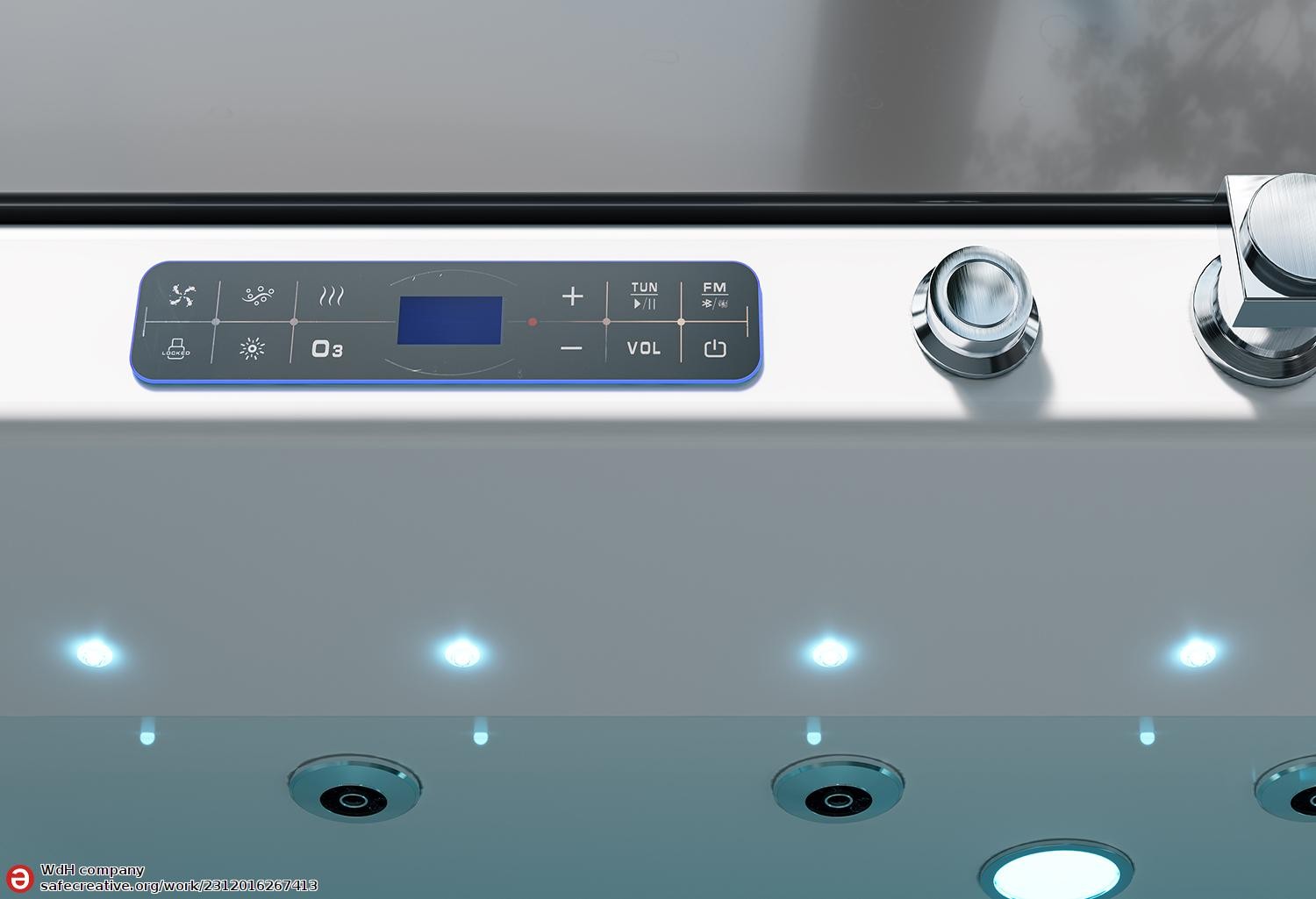 LEROS Whirlpool Bath