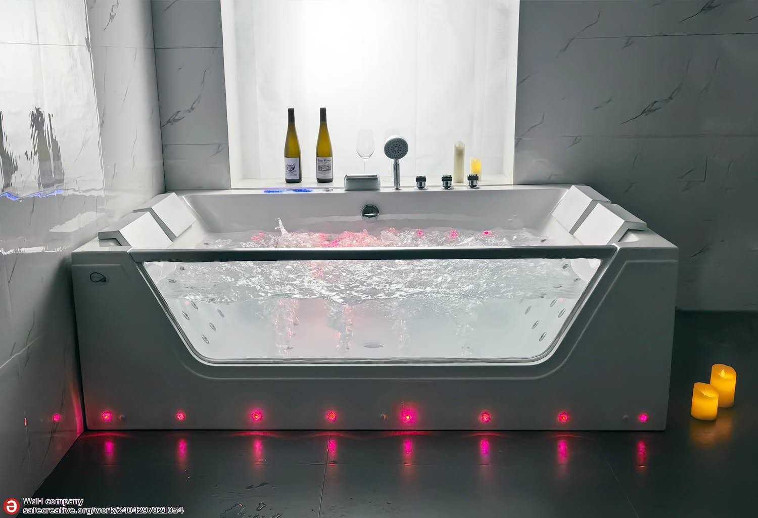 LEROS Whirlpool Bath