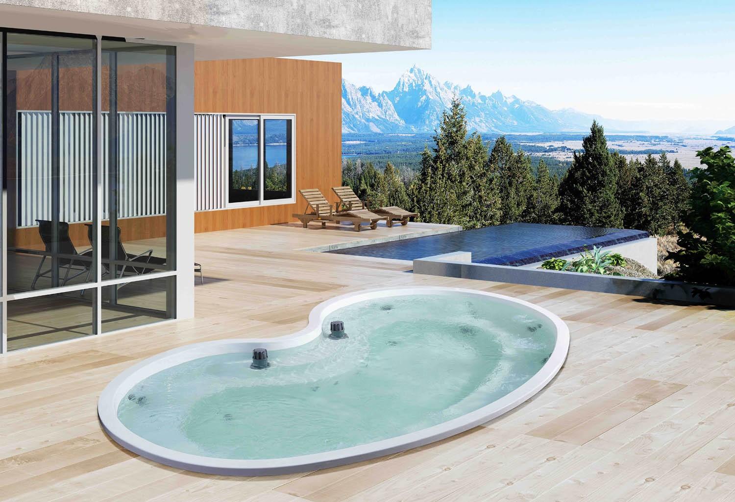 | AR-007 Large Outdoor Hot Tub