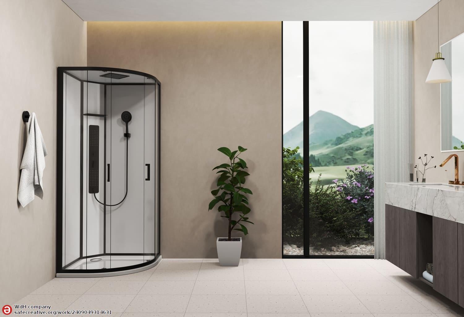 CORA Luxury Shower Cabin