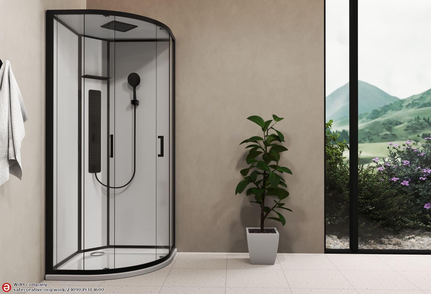 CORA Luxury Shower Cabin