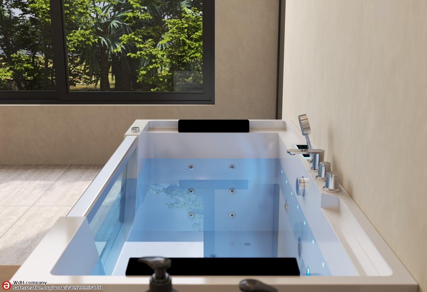 HIDRA Whirlpool Bath