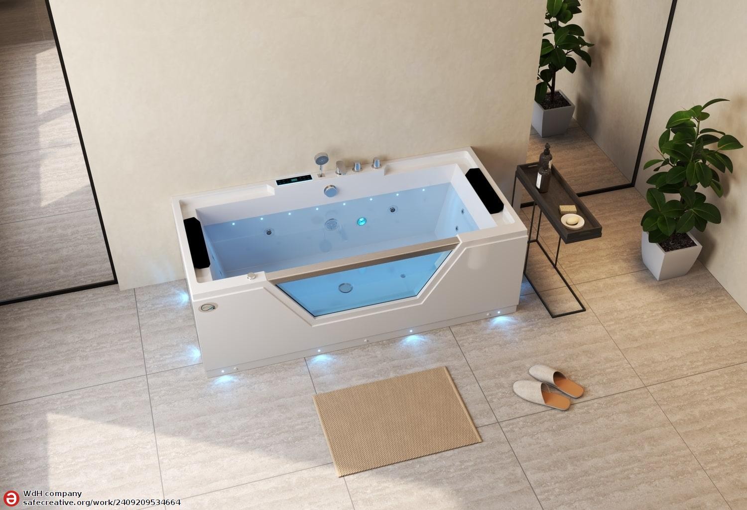 HIDRA Whirlpool Bath