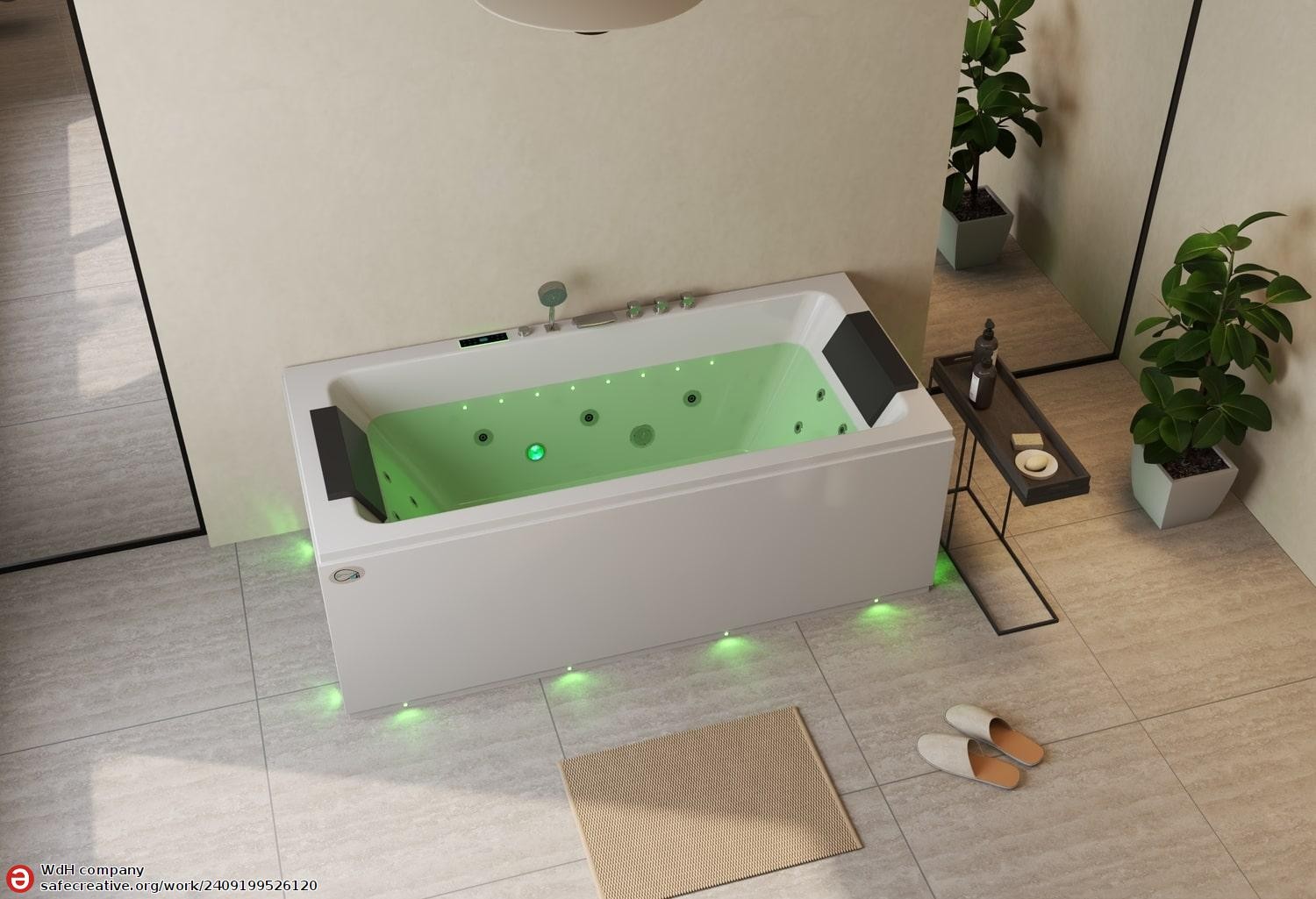 DELOS Whirlpool Bath