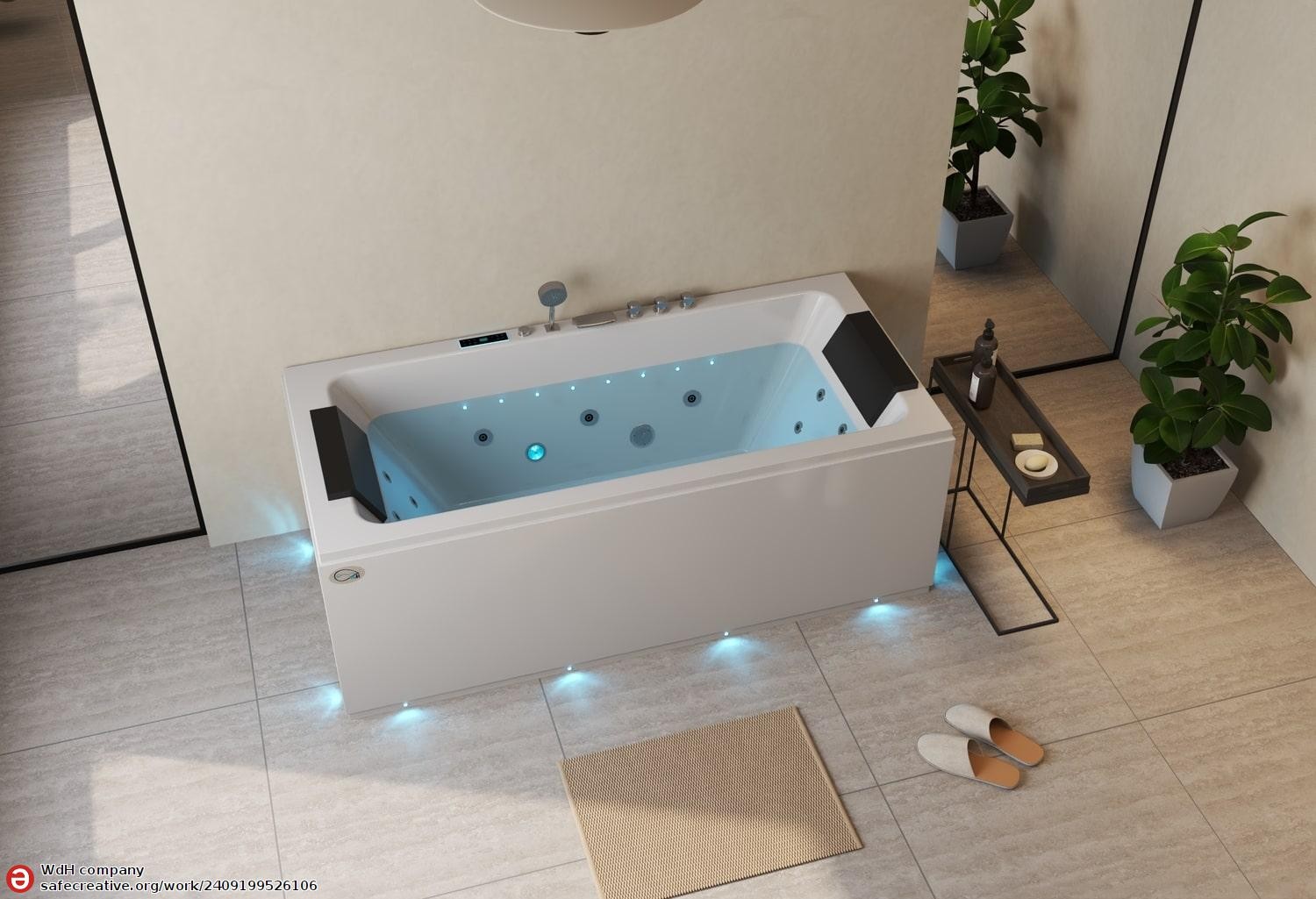 DELOS Whirlpool Bath