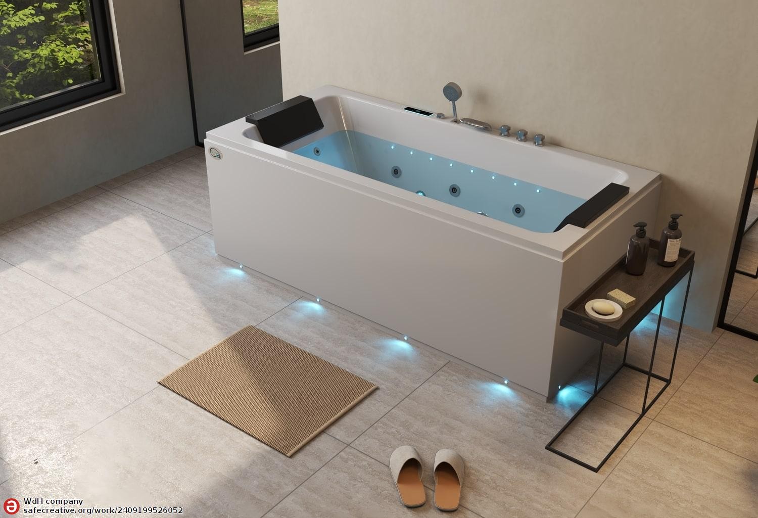 DELOS Whirlpool Bath