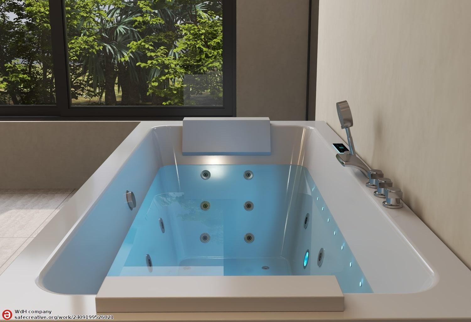 DELOS Whirlpool Bath