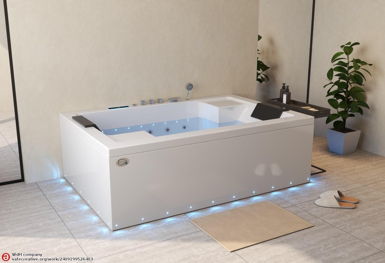 ITACA Whirlpool Bath