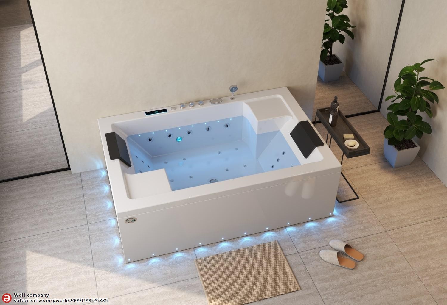 ITACA Whirlpool Bath