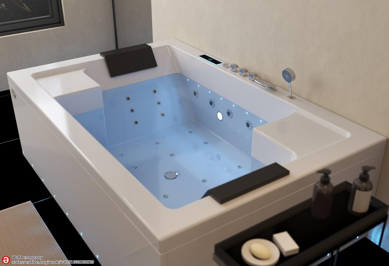 ITACA Whirlpool Bath