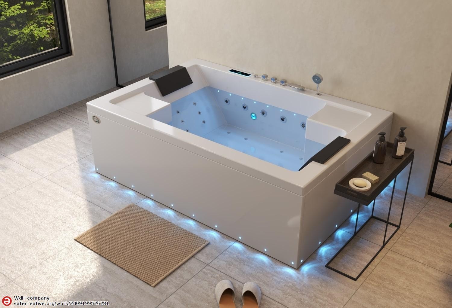 ITACA Whirlpool Bath