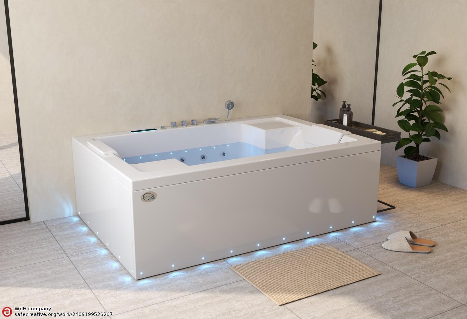 ITACA Whirlpool Bath