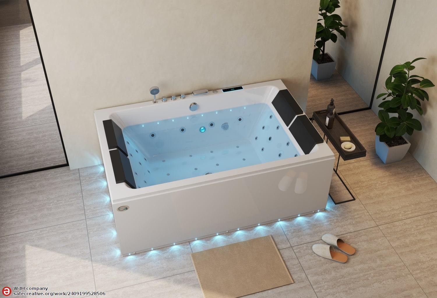 MAKRI Whirlpool Bath