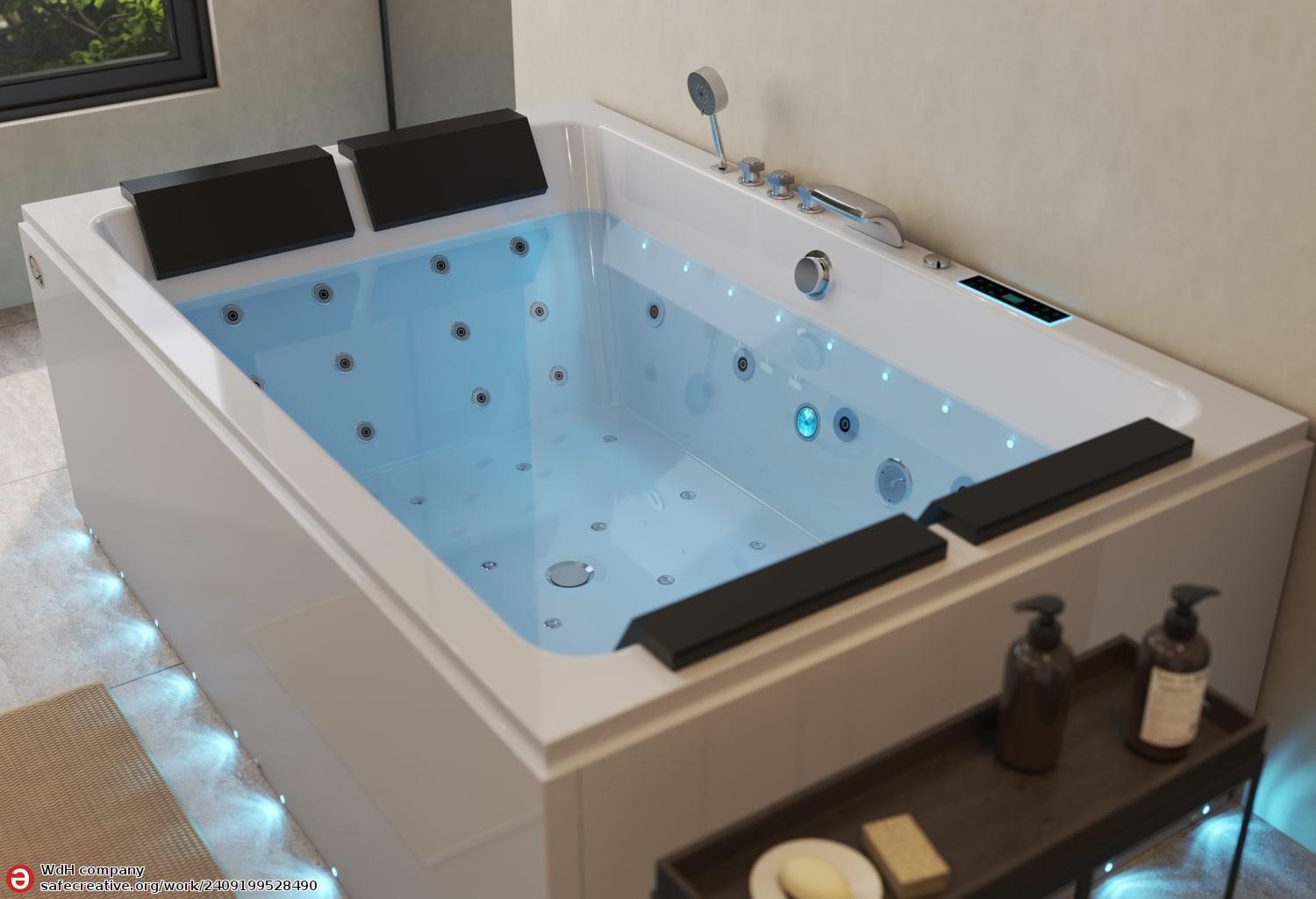 MAKRI Whirlpool Bath