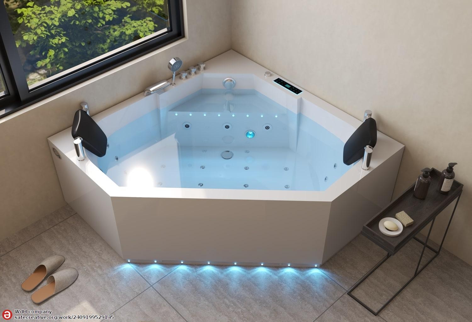 SIROS Whirlpool Bath