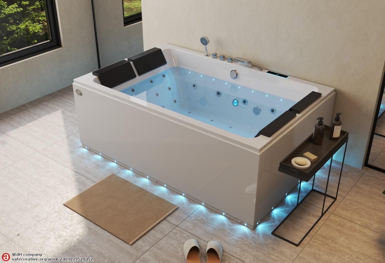 MAKRI Whirlpool Bath