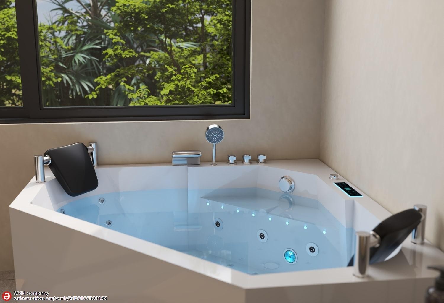 SIROS Whirlpool Bath