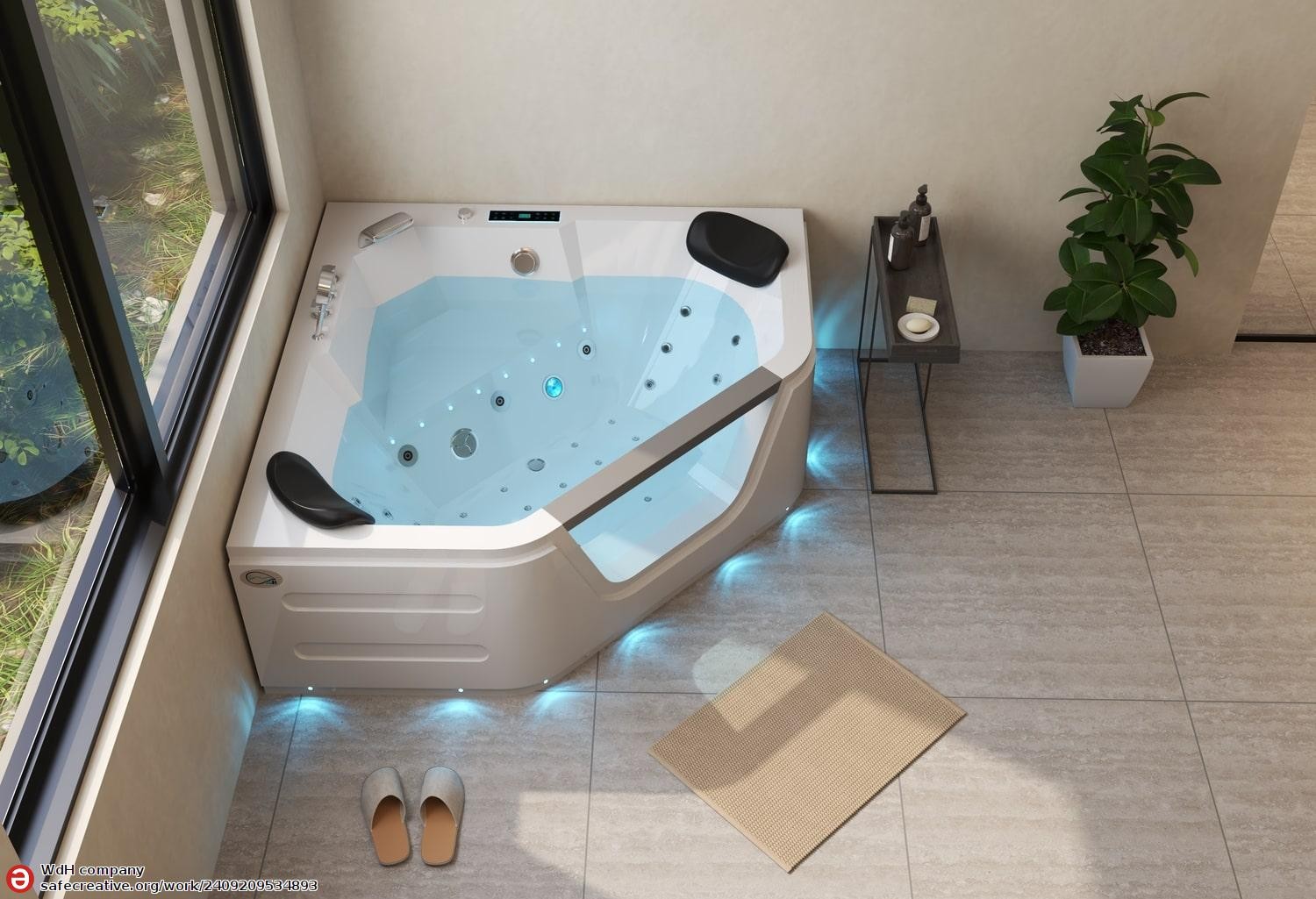 TASOS Whirlpool Bath