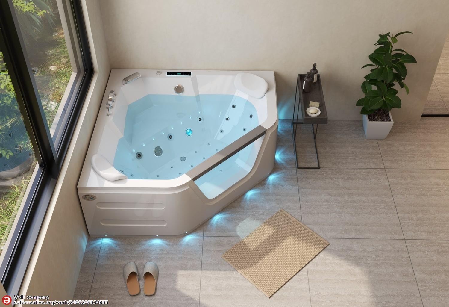 TASOS Whirlpool Bath