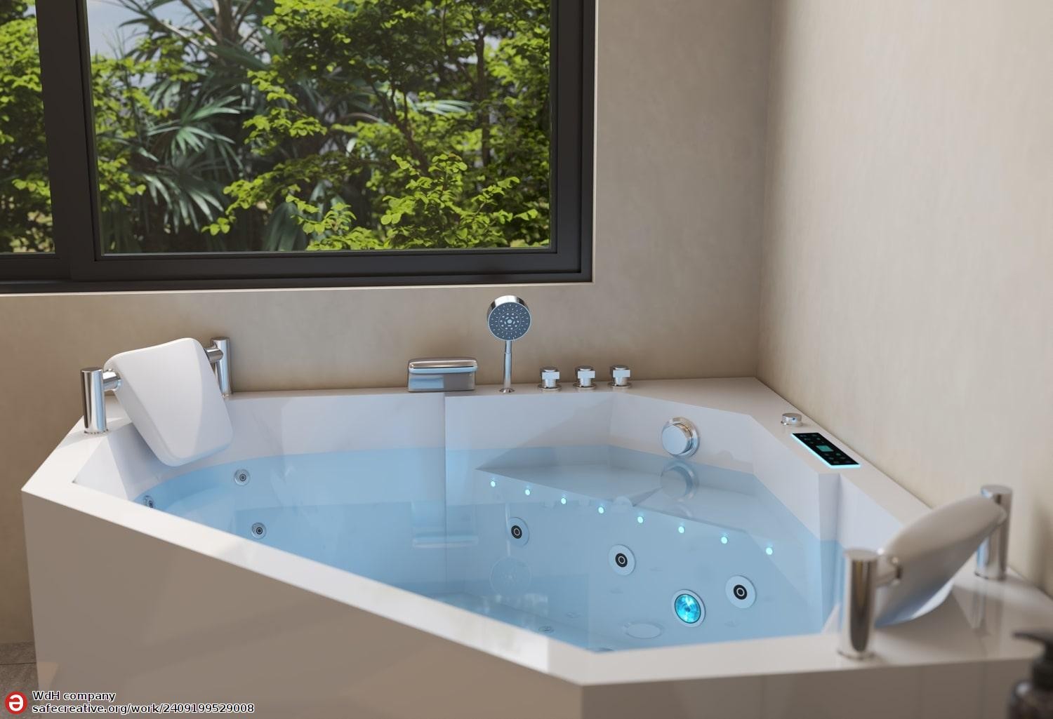 SIROS Whirlpool Bath