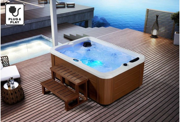 Adagio Outdoor Hot Tub "Plug & Play System"