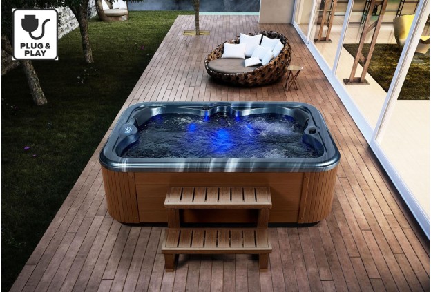 Azure Outdoor Hot Tub "Plug & Play System"