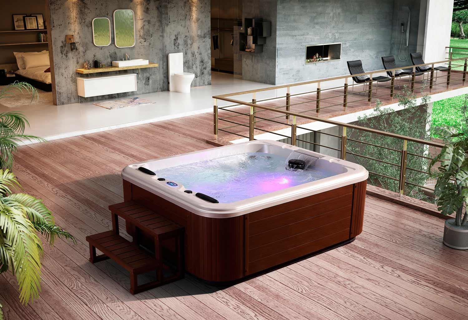 Flora Outdoor Hot Tub