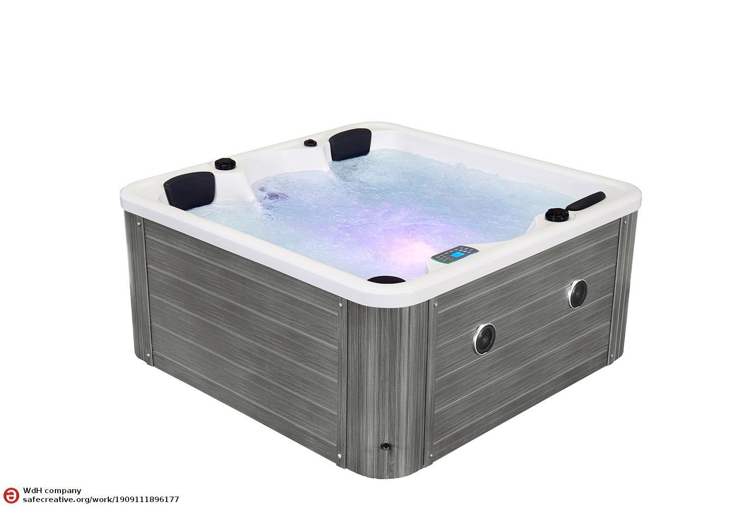 Calm Outdoor Hot Tub