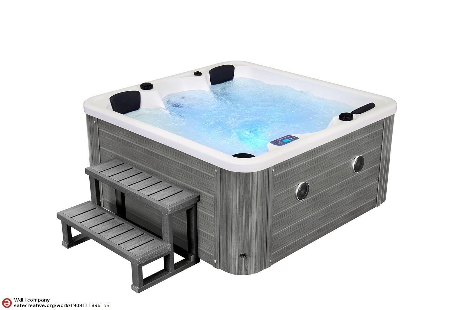 Calm Outdoor Hot Tub