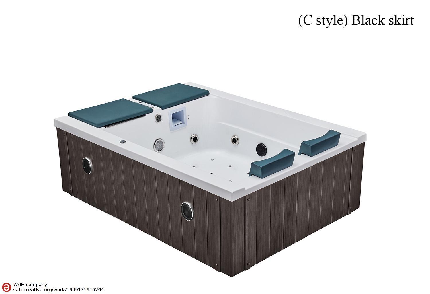 Crystal "Low Cost" Outdoor Hot Tub "Plug & Play System"