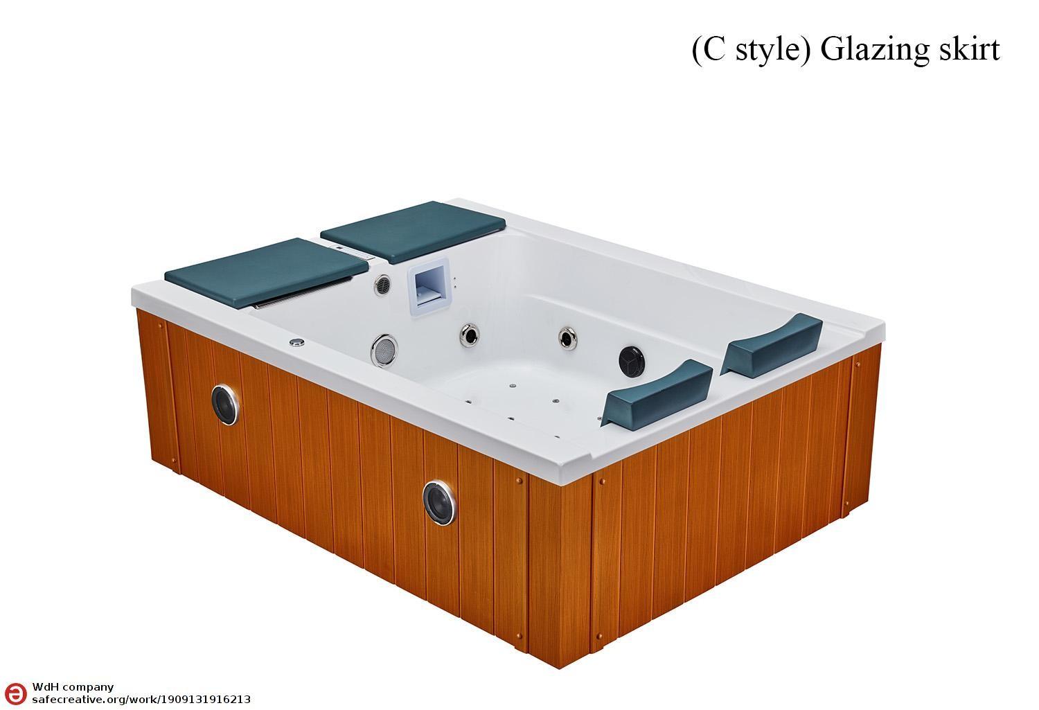 Crystal "Low Cost" Outdoor Hot Tub "Plug & Play System"