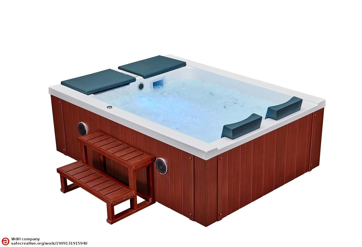 Crystal "Low Cost" Outdoor Hot Tub "Plug & Play System"